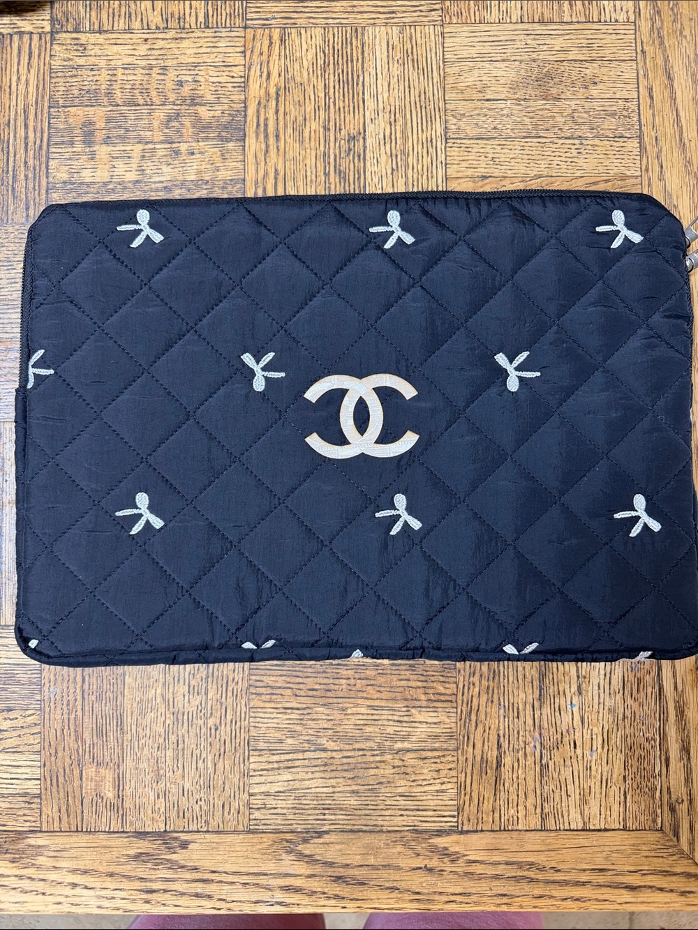 Chanel inspired laptop cover